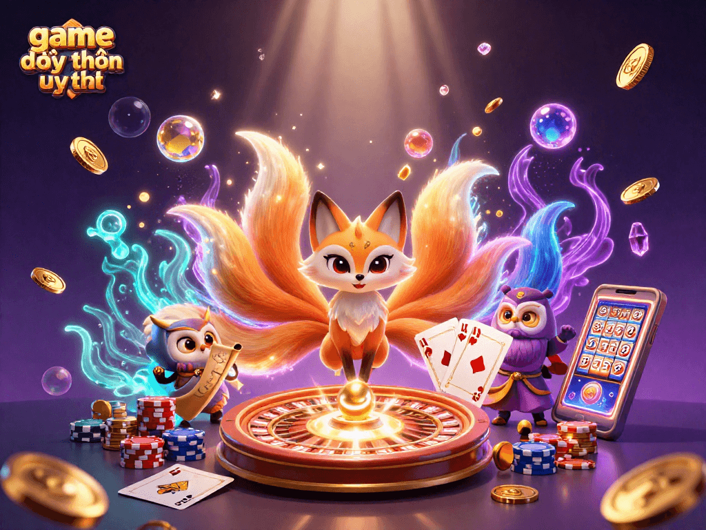 Experience the thrill of game đổi thưởng uy tín with vibrant spirits and cascading rewards.