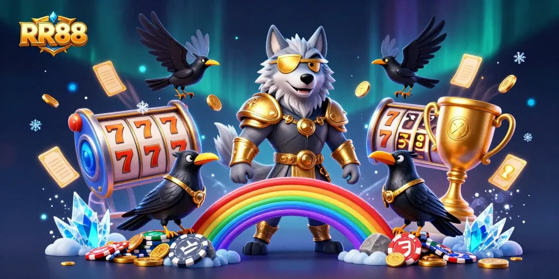 Experience thrilling games at RR88 with a dazzling illustration of unique characters and casino elements