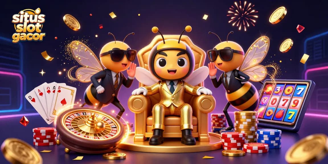 Experience the excitement of situs slot gacor with engaging gaming elements and vibrant characters.