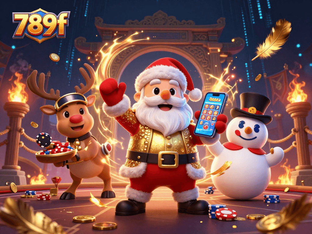 Experience the thrilling world of 789f casino with vibrant characters and jackpot displays.