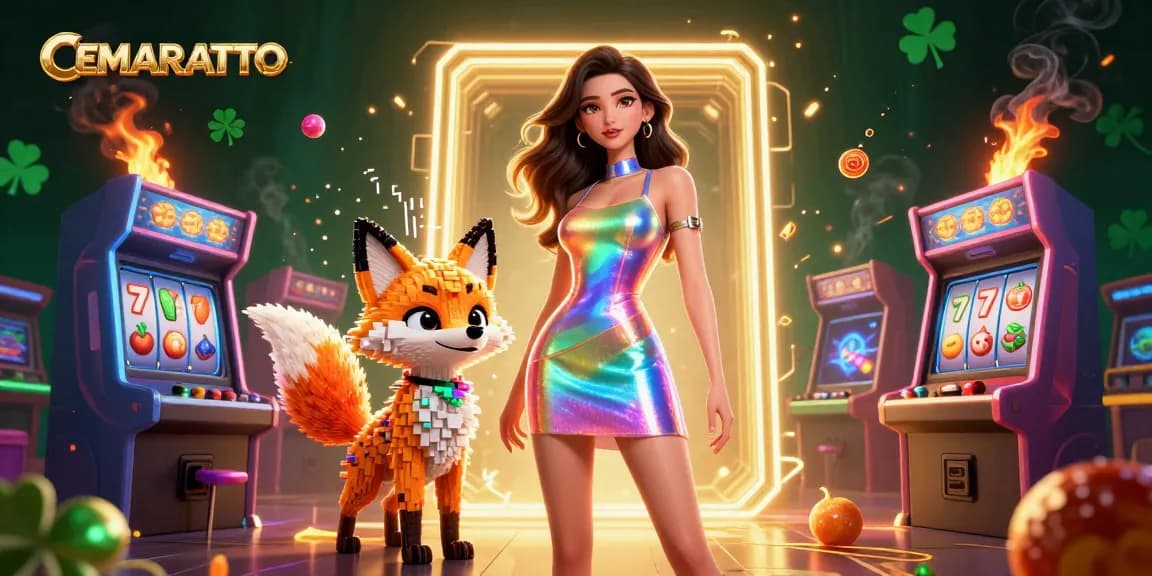 CEMARATOTO brings exciting online gaming with vibrant visuals, stunning characters, and immersive casino elements.