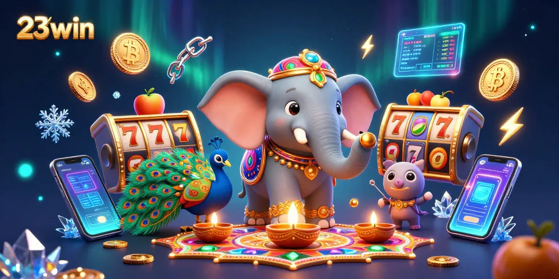 Experience thrilling gameplay with 23win's vibrant casino elements and dynamic visuals