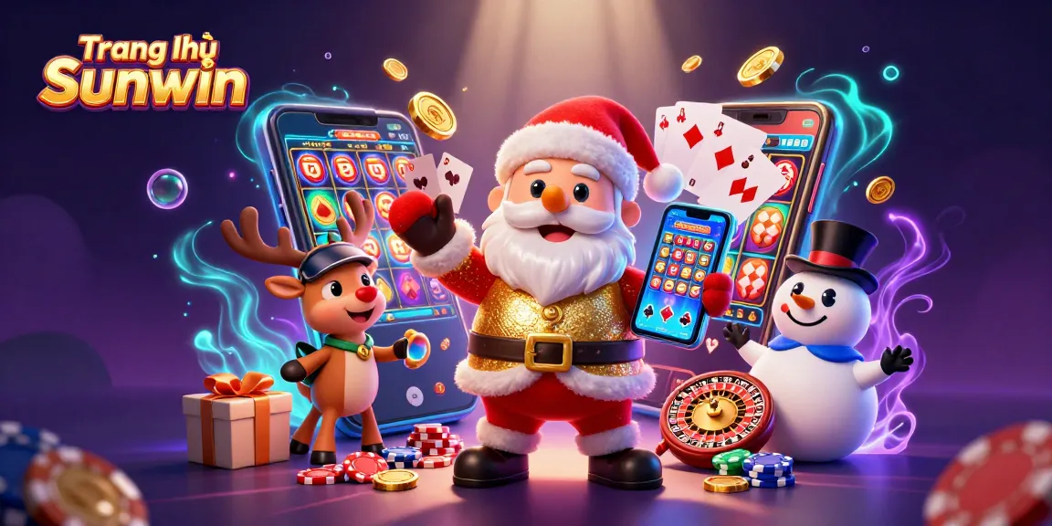 Experience the excitement at Trang chủ Sunwin with colorful jackpot slots and festive characters.