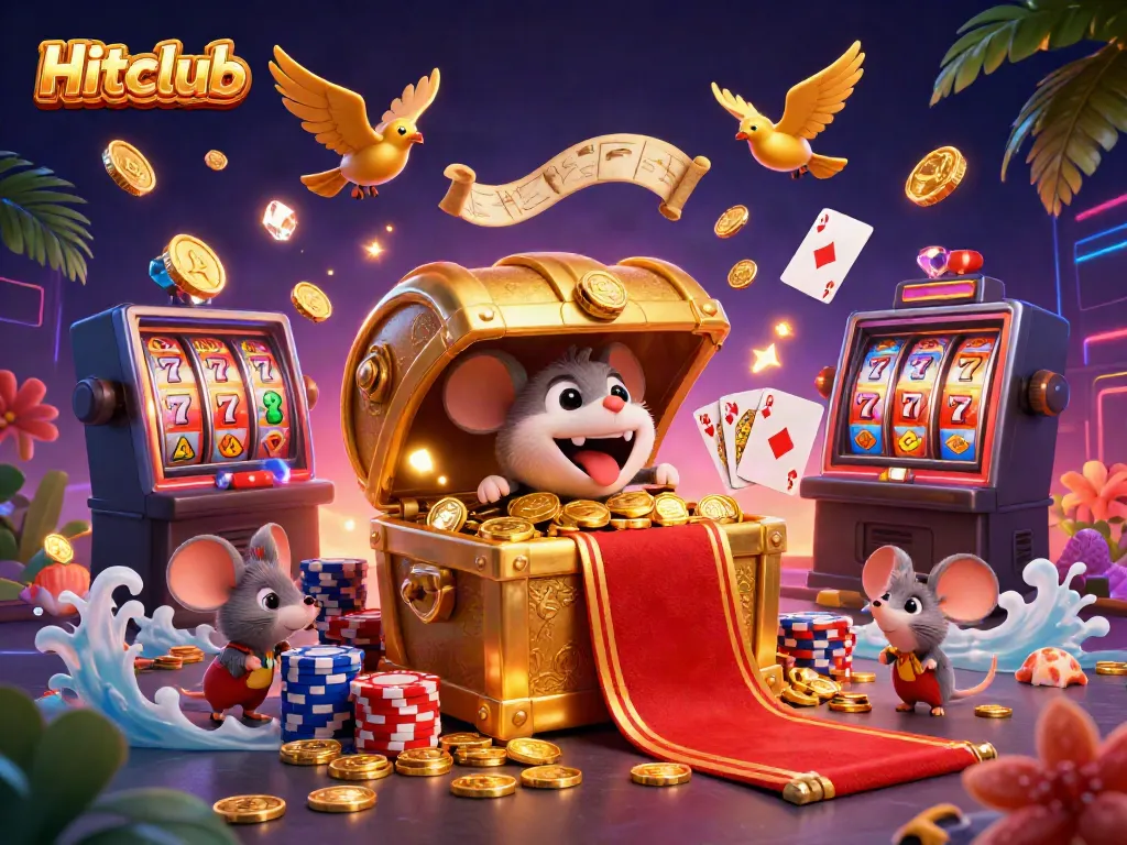Spin the reels at Hitclub for thrilling casino adventures and incredible treasure.