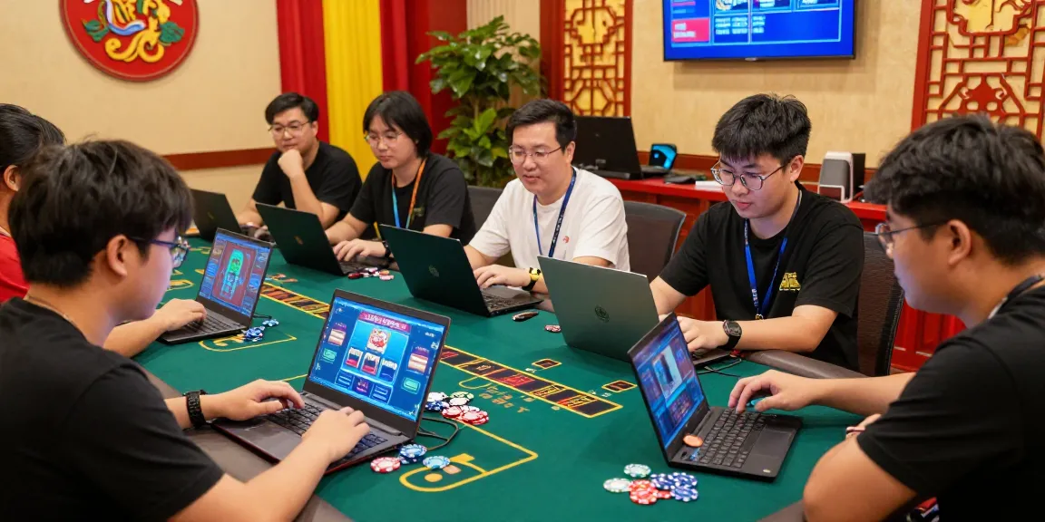 Players enjoying an engaging gaming experience on Sunwin's vibrant online platform, showcasing colorful graphics and interactive elements.