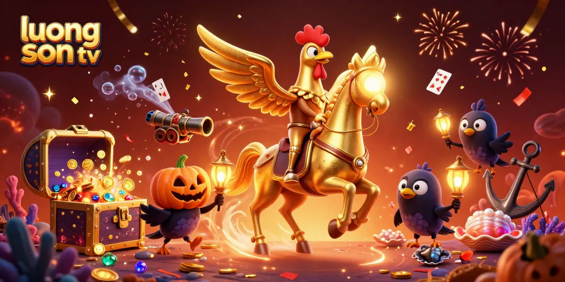 Experience thrilling gameplay with luong son tv, showcasing vibrant casino elements and dynamic characters.