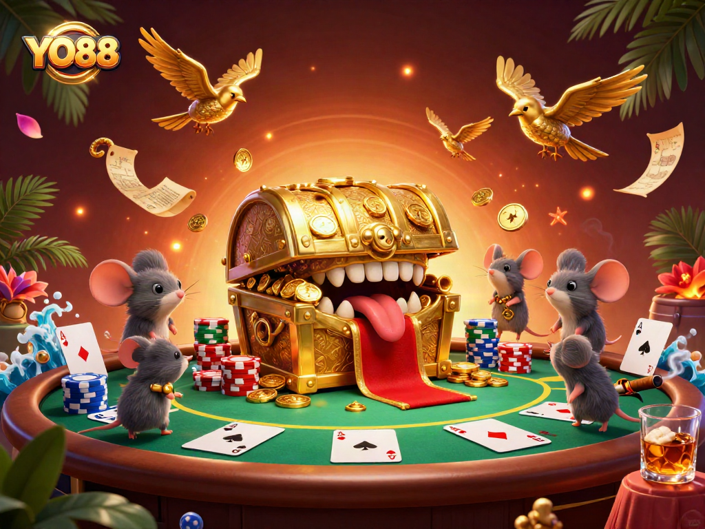 Engage with the thrilling world of YO88 casino games, featuring vibrant poker and rich treasures.