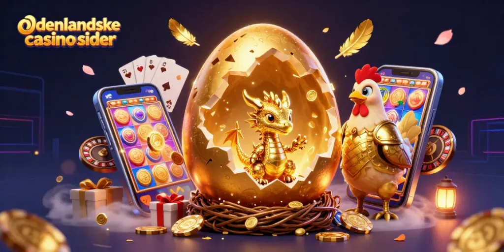 Engage with udenlandske casino sider by discovering treasures from a crystallized dragon among poker chips.