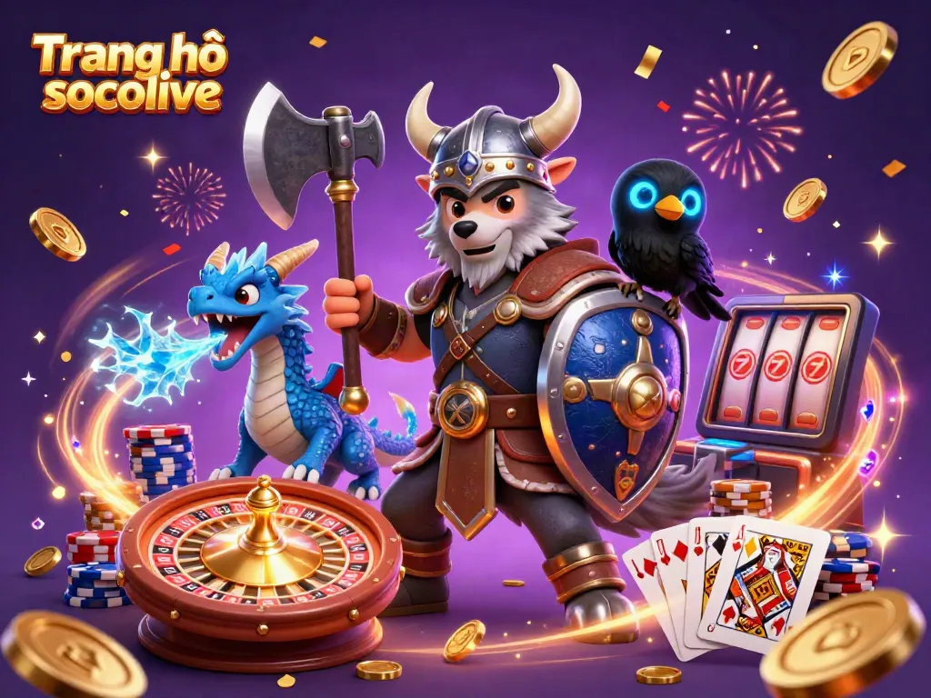 Experience the thrill of betting with Trang chủ socolive featuring dynamic casino elements and fantasy characters.
