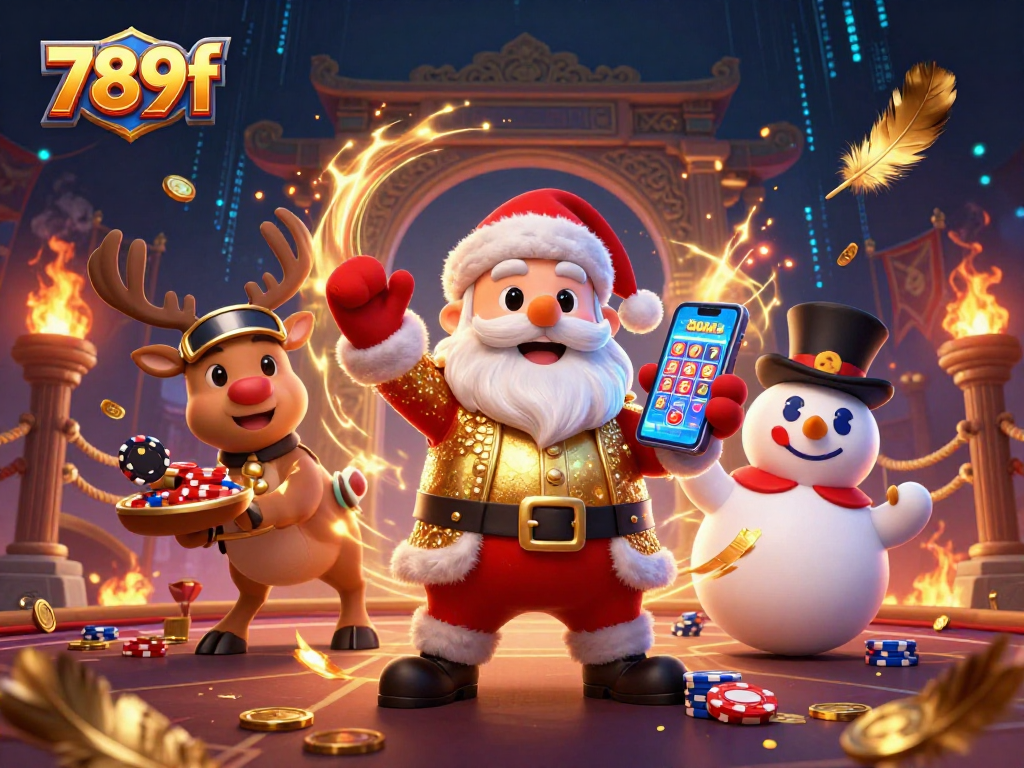 Experience the thrilling world of 789f casino with vibrant characters and jackpot displays.