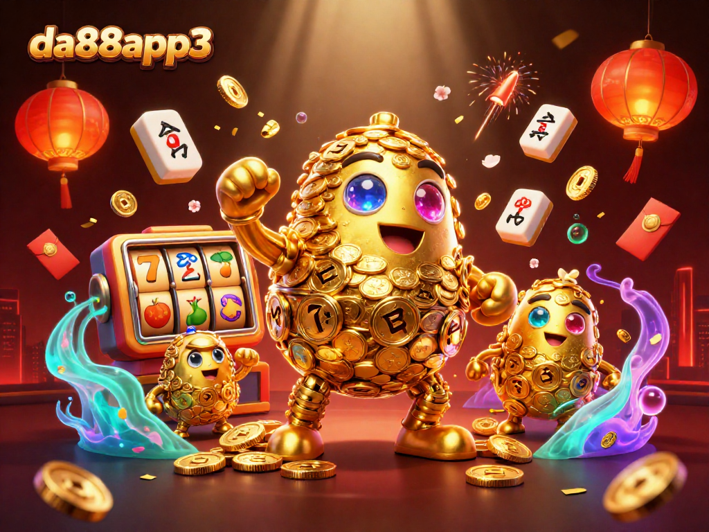 Engage with da88app3’s thrilling casino experience featuring dynamic winning symbols and vibrant elements.