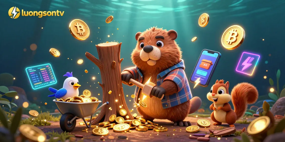 Experience thrilling streaming on luongsontv with vibrant casino-themed characters and lively elements.