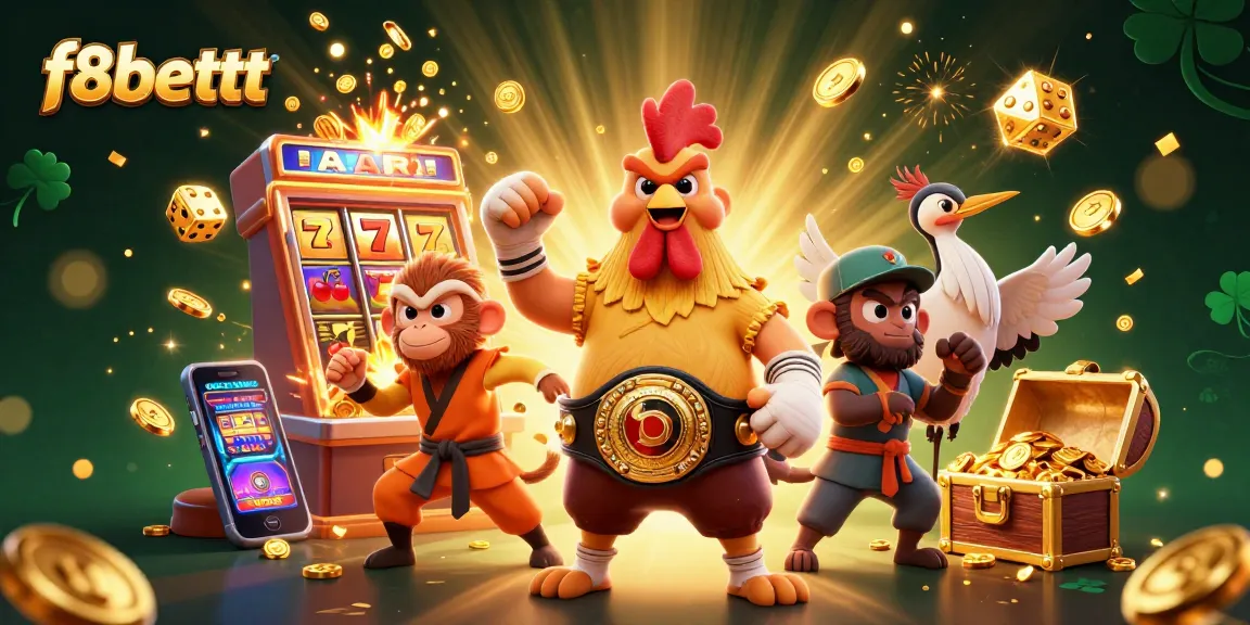 Experience thrilling jackpots at f8bettt with exciting 3D cartoon casino elements and characters.