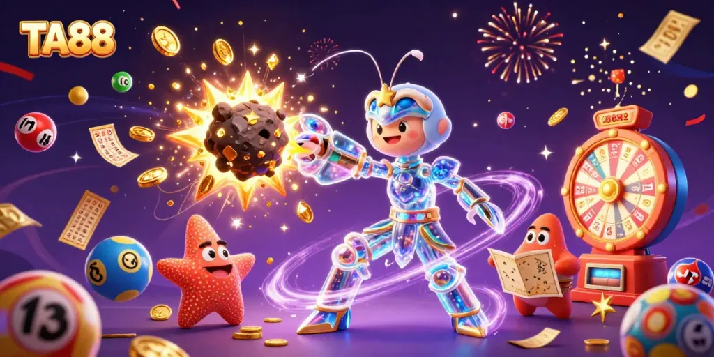 Experience the TA88 online casino adventure with vibrant lottery elements and excitement.
