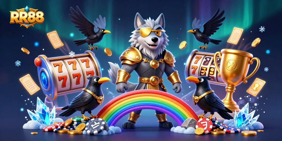 Experience thrilling games at RR88 with a dazzling illustration of unique characters and casino elements